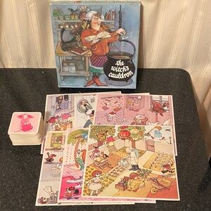 Vintage The Witch's Cauldron Board Game